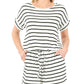 Stripe Romper with Pockets