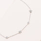 Starry Eyed Rhinestone Anklet