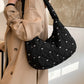 Bow Polyester Shoulder Bag