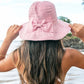 Bow Accent Bucket Sunhat