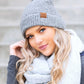 CC Ultra Soft Fur Pom Beanie