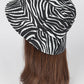 Zebra Print Reversible Bucket Hat