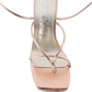 SHEWOLF LACE UP HIGH HEEL SANDALS