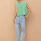 Mineral Washed Rhinestone Tank