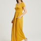 Women's Summer Casual Maxi Dress With Pocket