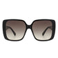 Square Retro Fashion Flat Top Women Sunglasses