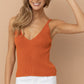 Essential Sweater Knitted Tank Cami