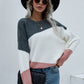 Women's Long Sleeve Round Neck Sweater