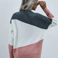 Women's Long Sleeve Round Neck Sweater