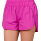 Windbreaker Smocked Waistband Running Shorts