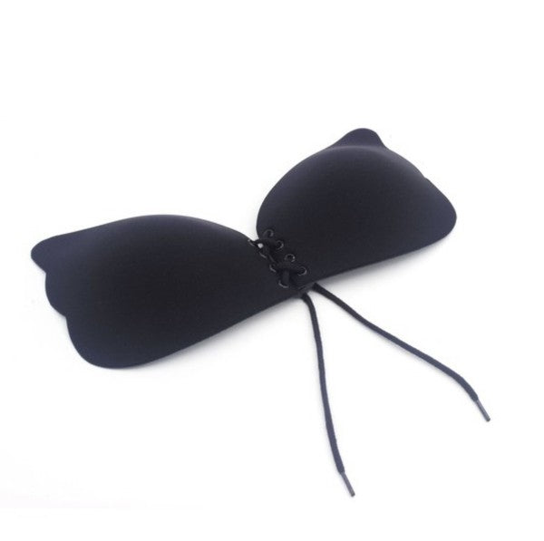 Lace-Up Adhesive Sticky Bra