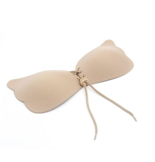 Lace-Up Adhesive Sticky Bra