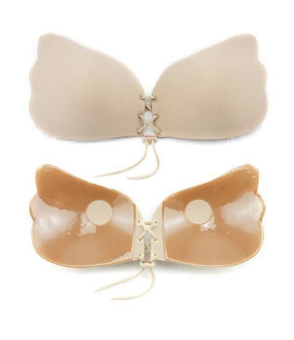 Lace-Up Adhesive Sticky Bra