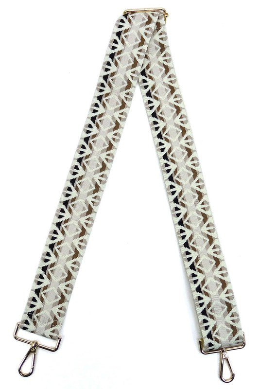 Aztec Tribal Pattern Guitar Strap – Naked Dolphin