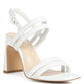 AVIANNA Slim Block Heel Sandal