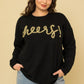 Plus Size Cheers Pullover Sweater