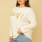 Plus Size Cheers Pullover Sweater