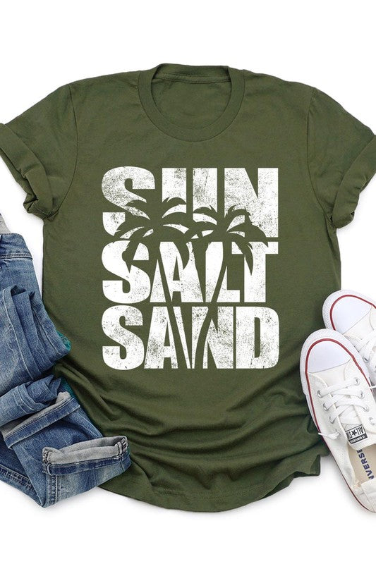 Sun, Salt, Sand Short Sleeve T-Shirt