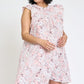 Spring Ruffle Hem Shift Dress