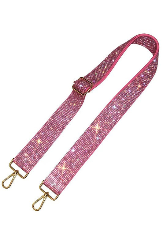 Rhinestone Guitar Strap - 1.5 Inches