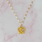 Pretzel Love Pendant Necklace