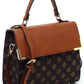 CM Monogram Top Handle Satchel