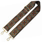 Tribal Pattern Guitar Strap - 2 inch Wide