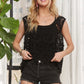 ADORA Crochet Wide Strap Tank