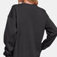 Zenana WEEKEND Round Neck Dropped Shoulder Sweatshirt