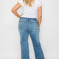 bytos Full Size Cat's Whiskers Mid Rise Bootcut Jeans