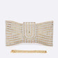 Rhinestone Bowtie Convertible Clutch