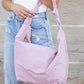 Piper Oversized Nylon Carryall Messenger