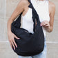 Piper Oversized Nylon Carryall Messenger