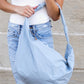 Piper Oversized Nylon Carryall Messenger