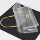 Top Handle Elegant Transparent Statdium Bag