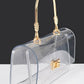 Top Handle Elegant Transparent Statdium Bag