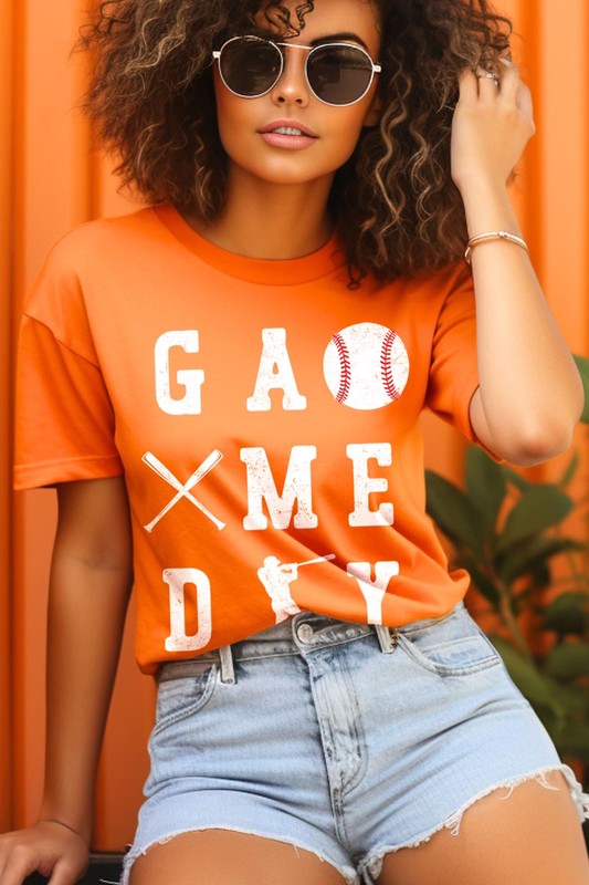 Game Day Baseball Graphic T Shirts