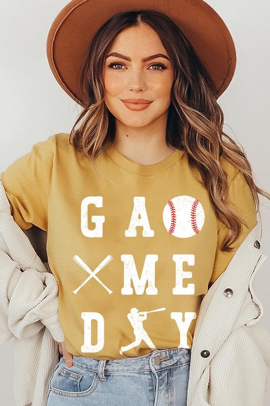 Game Day Baseball Graphic T Shirts