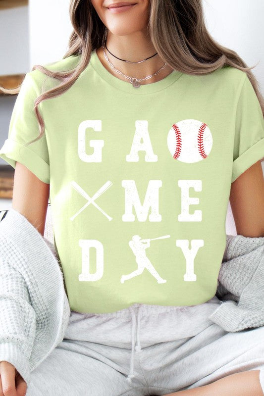 Game Day Baseball Graphic T Shirts