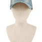 Rhinestone Star and Denim Baseball Cap