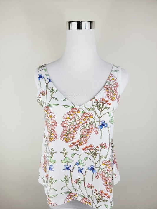 Cotton Tank Top, Boho tank top, Adjustable strap
