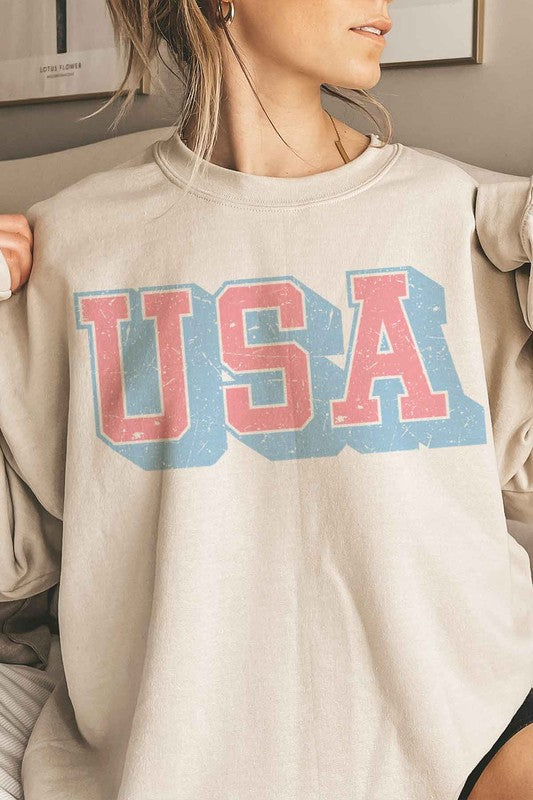 USA OVERSIZED SWEATSHIRT