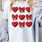Faux Glitter Valentine Graphic Heavy Cotton Tee