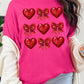 Faux Glitter Valentine Graphic Heavy Cotton Tee