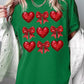 Faux Glitter Valentine Graphic Heavy Cotton Tee