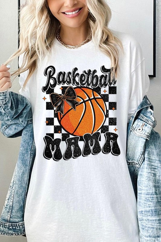Basketball Mama Graphic Heavy Cotton Tee