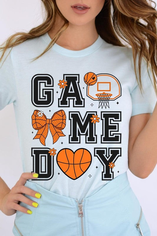 Basketball Game Day Graphic Tee