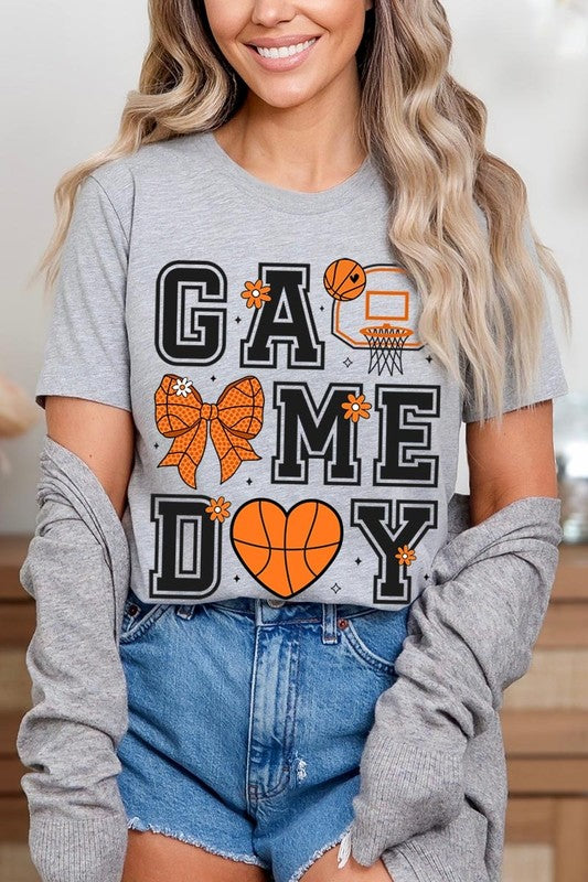 Basketball Game Day Graphic Tee