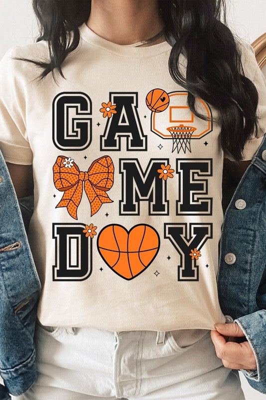 Basketball Game Day Graphic Tee