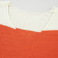 Women Color Block Drop Shoulder Sleeve Sweater